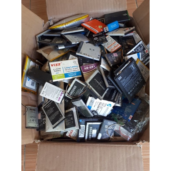 Battery Baterai Batre Bekas Harga Perkilo Battery Hp