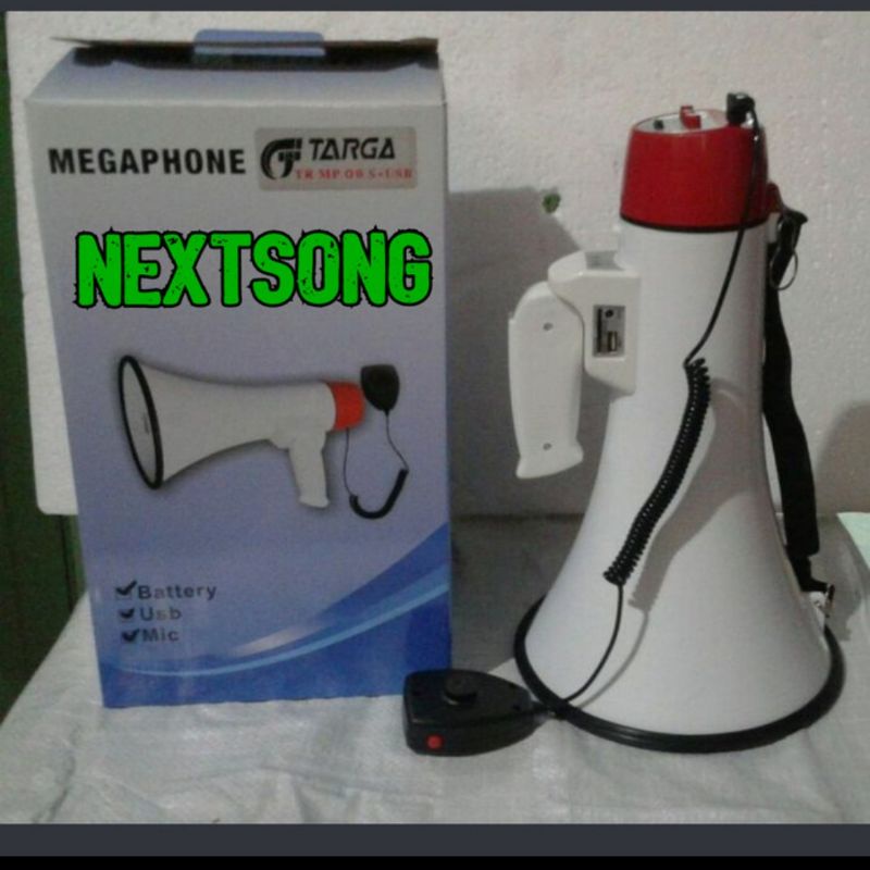 MEGAPHONE TARGA TR MP 09 USB MEGAPHONE TARGA TR MP09 SIRINE USB TOA