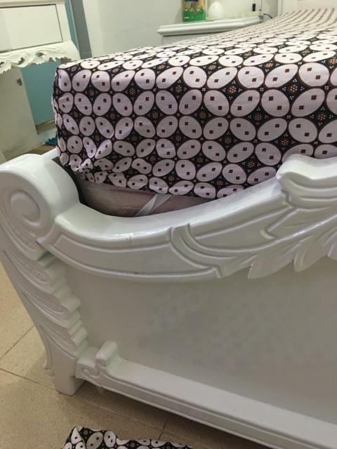 Sprei Batik Kawung Kecil Ukuran 180x200cm 4 Sarung Bantal 2 Sarung Guling