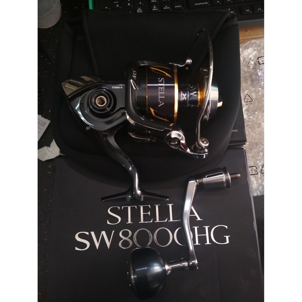 REEL SHIMANO STELLA SW 8000 HG Omah Pancing Shop