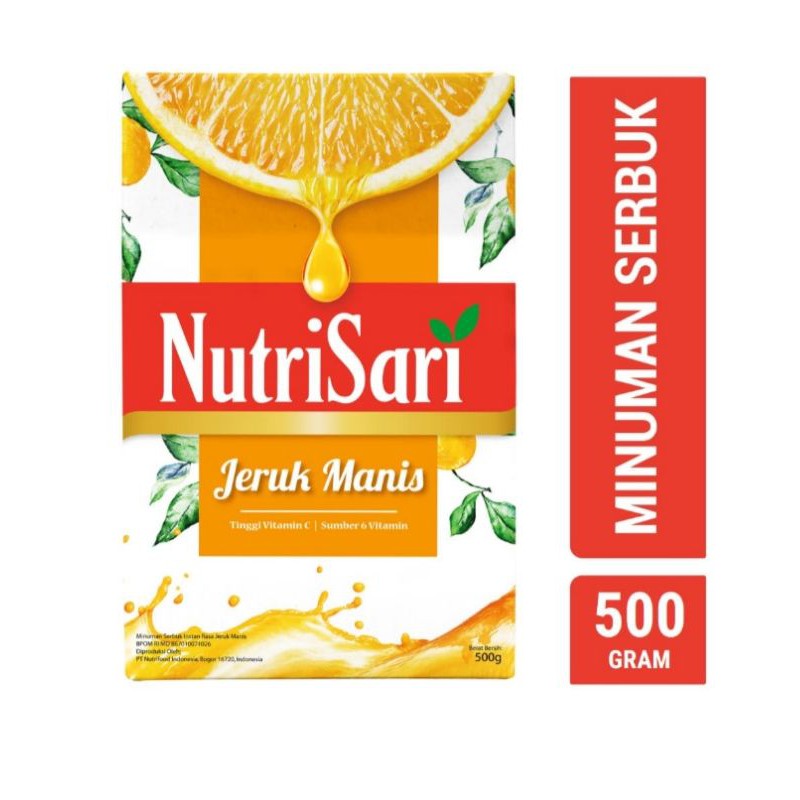 

Nutrisari jeruk manis 500gr