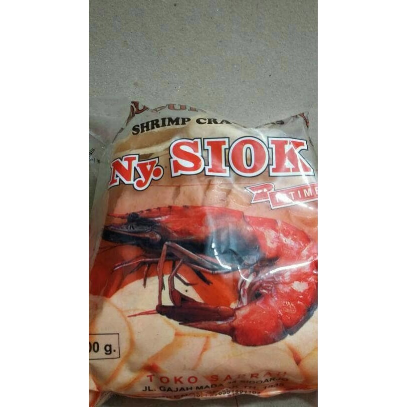 

Kerupuk Udang Ny. Siok Oval (500 grams)