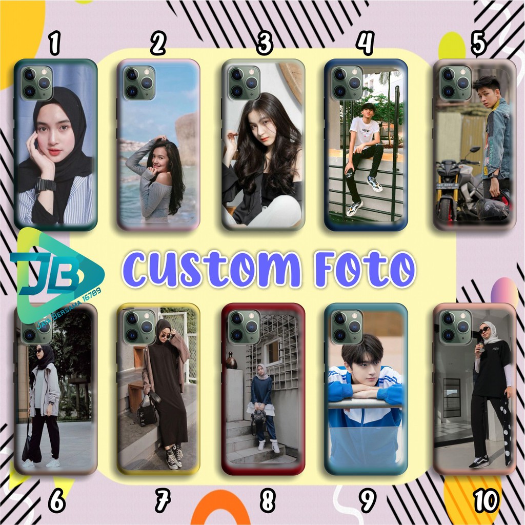 CUSTOM SOFTCASE CUSTOM OPPO VIVO XIAOMI SAMSUNG REALME IPHONE ALL TYPE JB4777