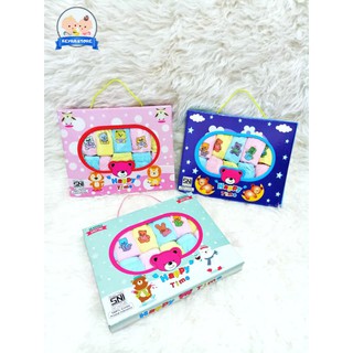 12PCS CELANA  POP BABY HAPPY  TIME  BOX paket kado bayi  murah 