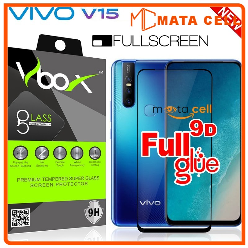 VBOX PREMIUM TEMPERED GLASS FULL SCREEN FULL GLUE FOR VIVO