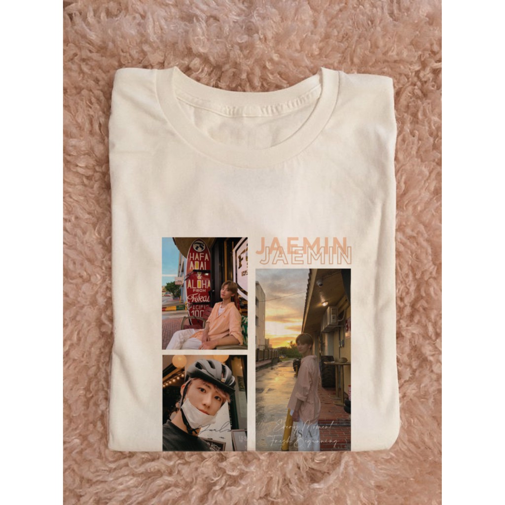 Kaos Kpop Unisex NCT Jaemin Photo Orange Ver.