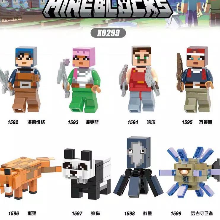 Paling Laris ?? Lego Minicraft Lego Mine Craft Lego Minecraft 1592 - 1599 lksq461