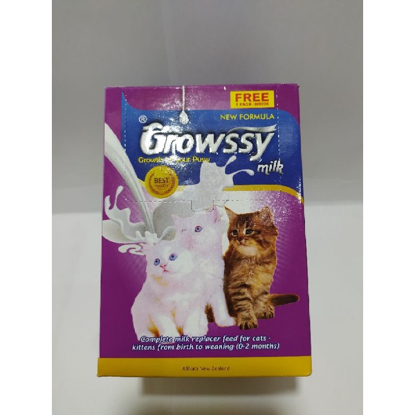 susu kucing growssy 5 saset