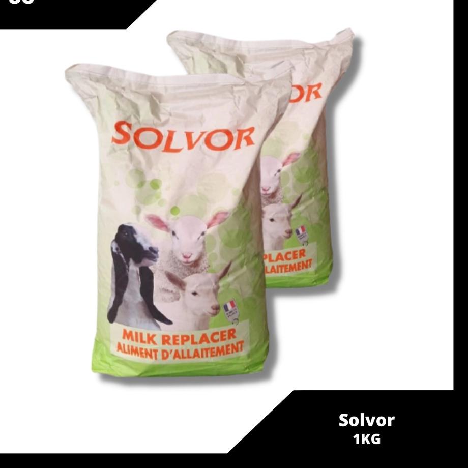 ♦ Susu SOLVOR (1000gr)/susu hewan ternak cempe sapi dll/pengganti susu induk hewan/susu formula hewa