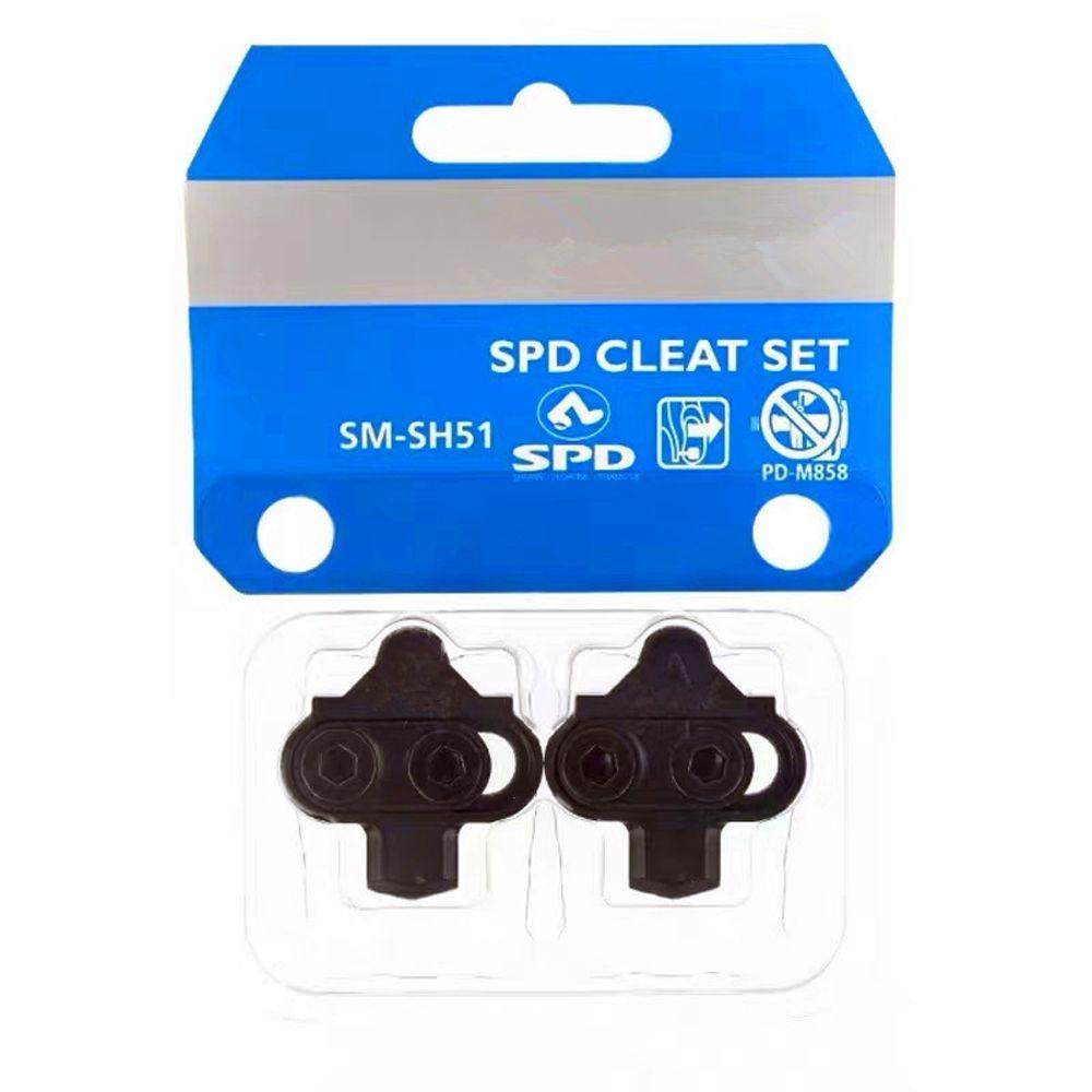 Lanfy Pedal Sepeda Cleat Sepeda Gunung MTB Pengunci Plat Kunci Pedal Aksesoris Sepatu Pedal Sepeda Cleat Self-locking Pedal Bicycle Pedal Lock Tabs