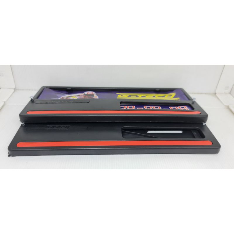 Bingkai  Plat Nomor Honda Cover Tatakan Plat Nomor Motor Honda yamaha suzuki Universal List Warna Warni