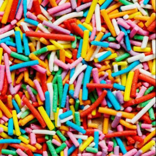 

Meises warna warni rainbow 250 gr