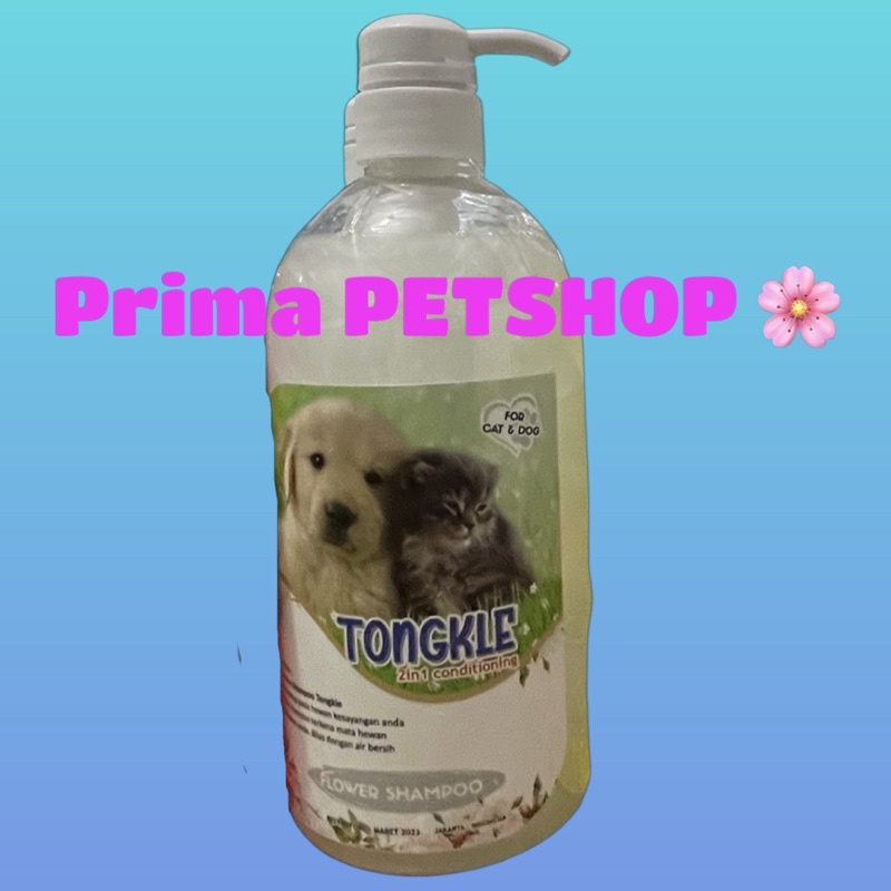 Shampoo shampo kucing anjing anabul TONGKLE 1L 1 L 1000ml 1000 ml anti kutu jamur