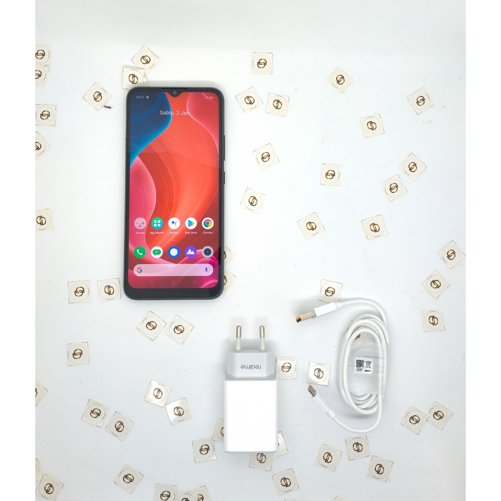Realme C21 RAM 4/64 GB hp second murah