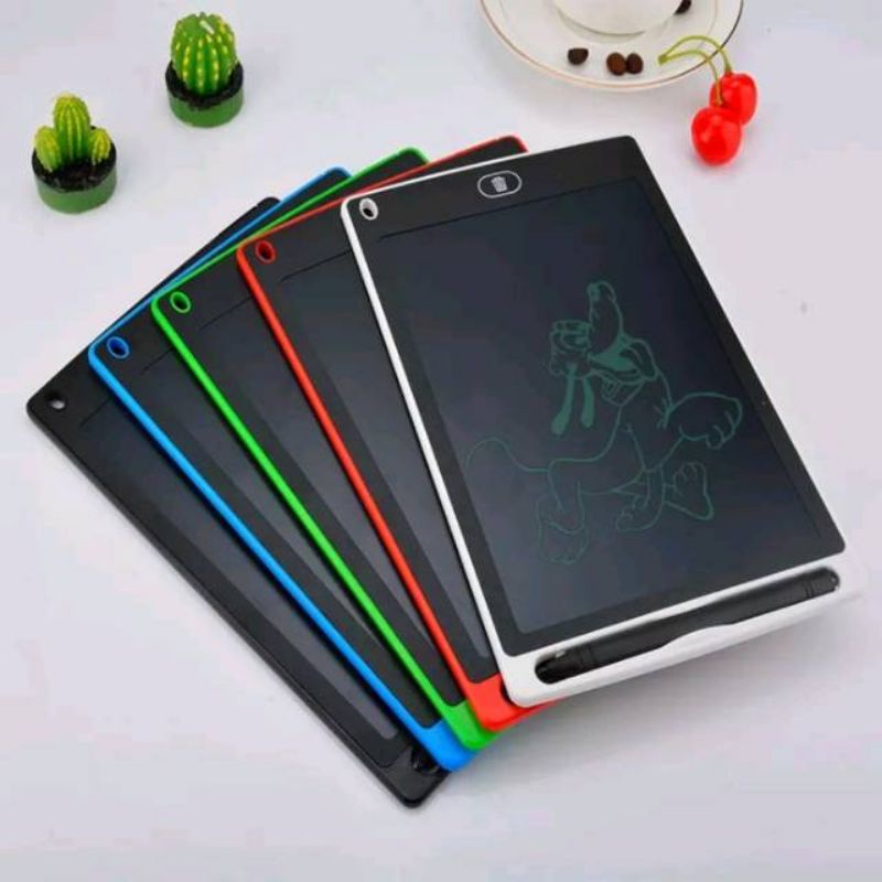 PAPAN TULIS LCD 8.5 INCH / LCD DRAWING WRITING BOARD TABLET / PAPAN TULIS GAMBAR ANAK DEWASA / PAPAN TULIS BELAJAR LAYAR LCD