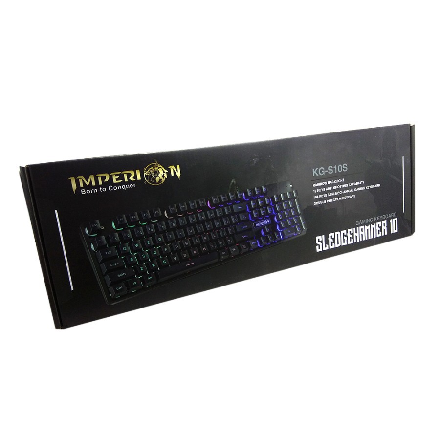 Imperion Gaming Keyboard RGB - SLEDGEHAMMER 10
