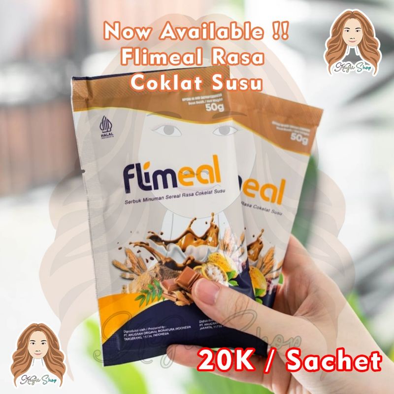 

flimeal replacement flimty SACHET, Pengganti makan berat, makan pagi