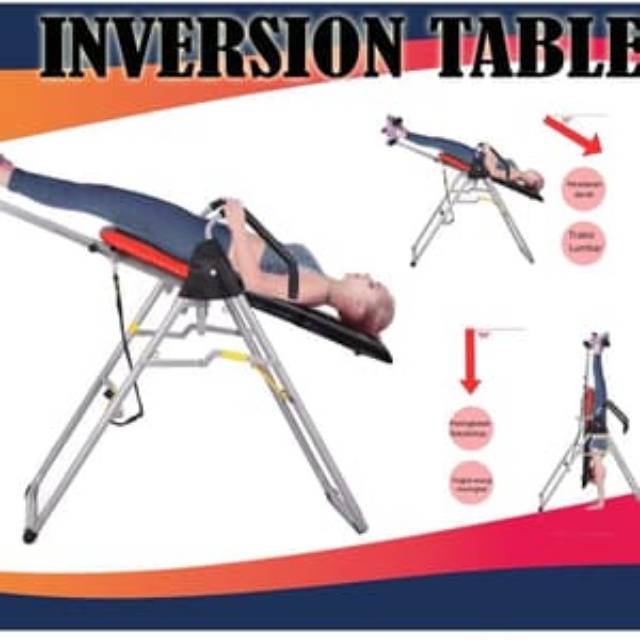 ALAT OLAHRAGA PENINGGI BADAN INVERSION TABLE