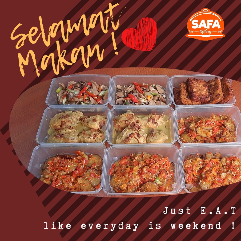 

KATERING HARIAN DAILY CATERING 6 ORANG - FREE DESERT, FREE ONGKIR