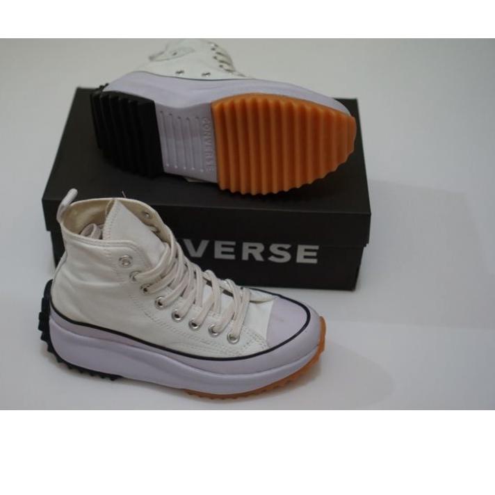 Update Sepatu wanita Run star hike Lugged sneakers Converse wedges hak tinggi  Ter  ,.