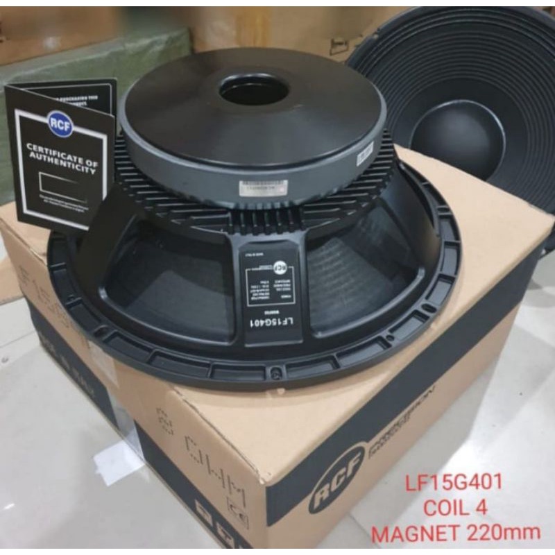 Speaker RCF 15 Inch LF 15G401 Voice Coil 4 in