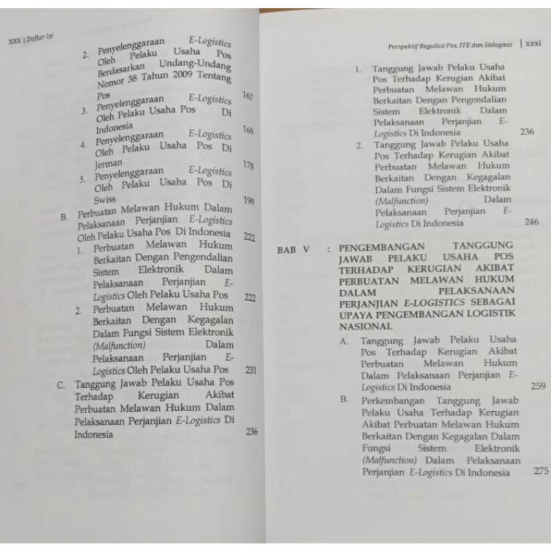 Perspektif Regulasi Pos, ITE & Perubahan, Dan Sislognas E-LOGISTICS CONTRACT Tanggung Jawab Pelaku U-7