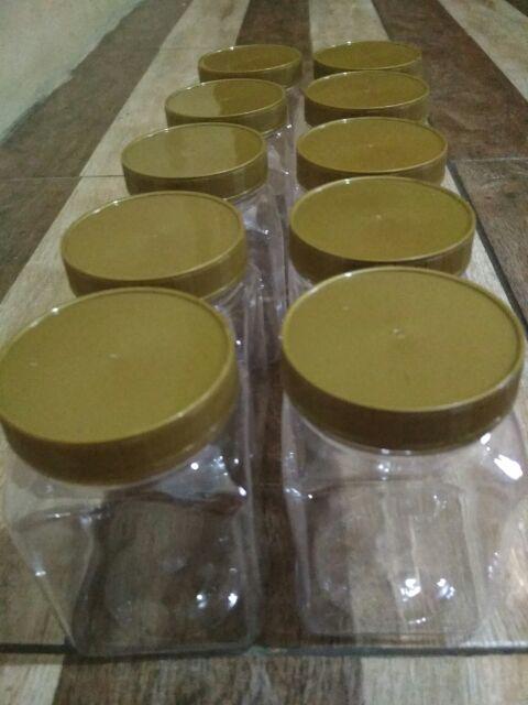 Toples/ Jar Plastik Mini/ Kue Kering/ Sambel/bawang Goreng/ Ikan/ Abon