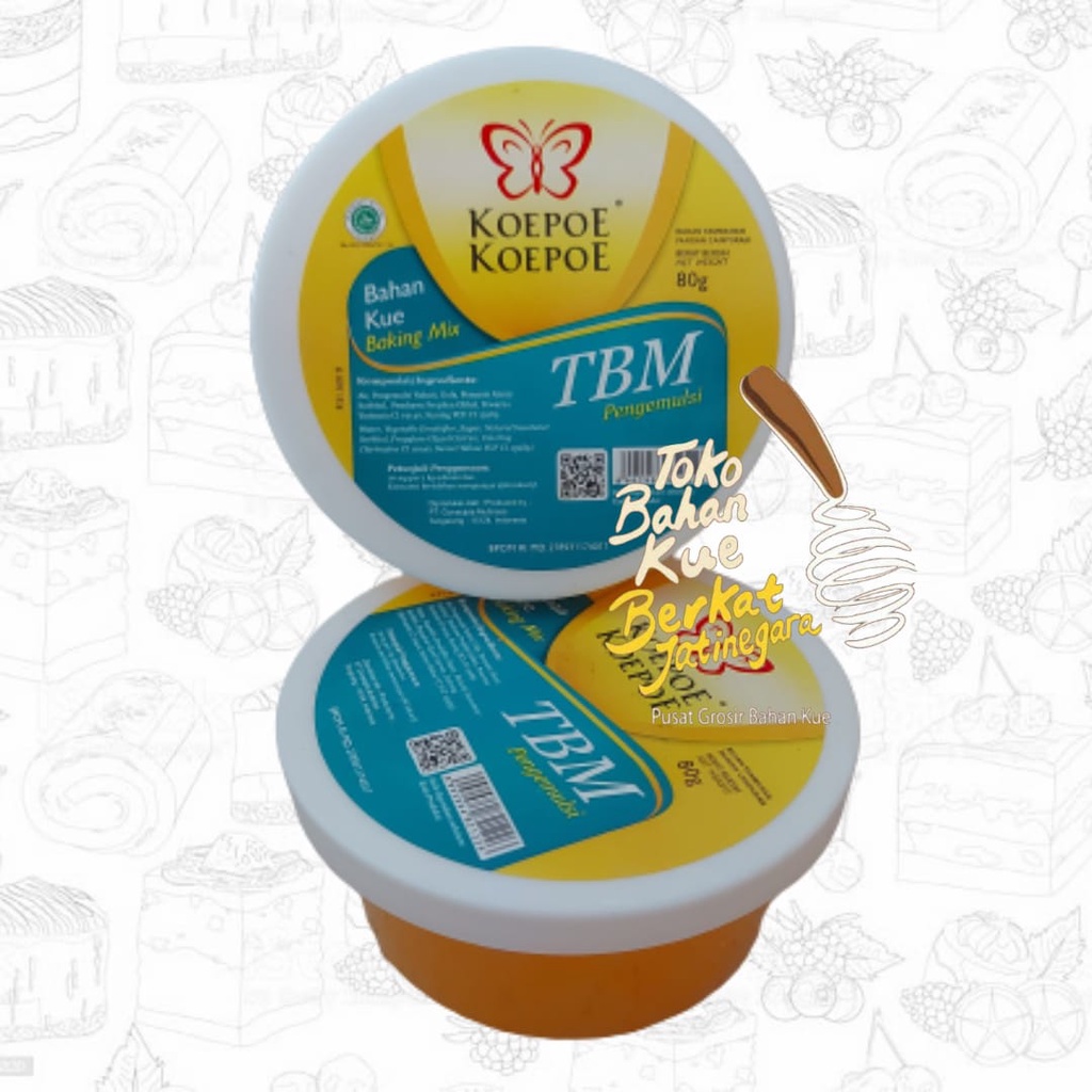 TBM KOEPOE KOEPOE 35 GR &amp; 80 GR / PENGEMBANG KUE