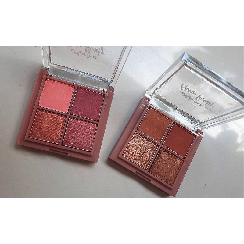 marina glow ready eyeshadow pallete