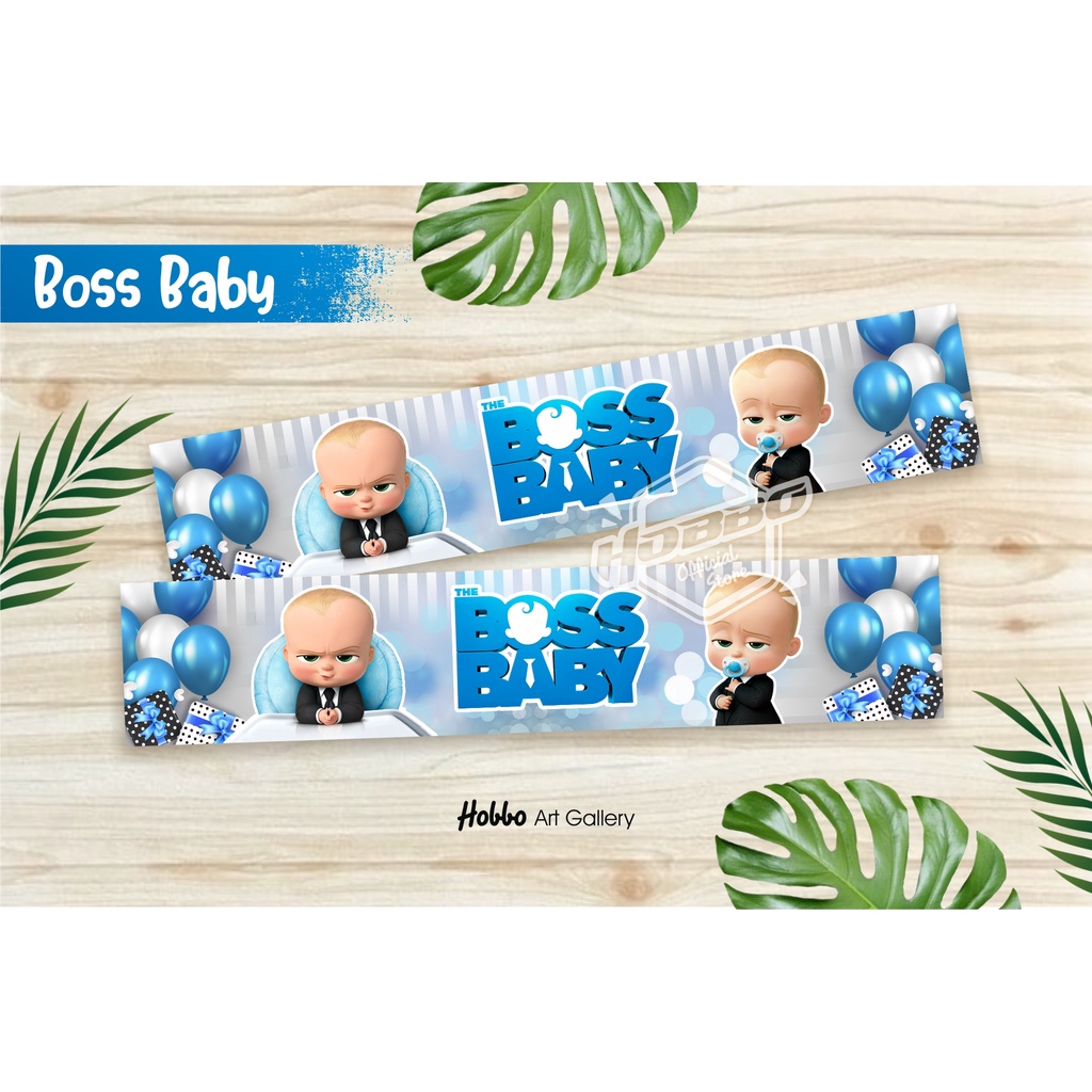 

Isi 10 pcs - Boss Baby - Ready Stok - Tas Plastik Label Ulang Tahun - Birthday Goodie bag Murah - Hobbo