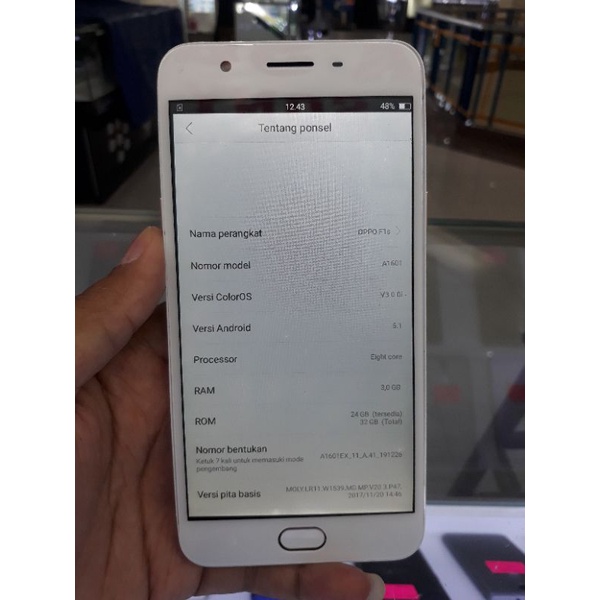 Second oppo F1s 3/32GB
