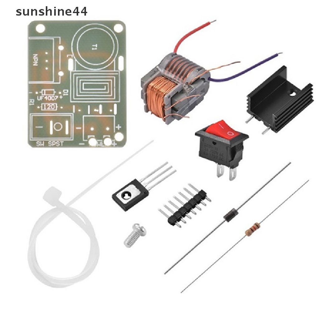 Sunshine Modul Transformer Coil Generator Tegangan Tinggi 15KV DIY