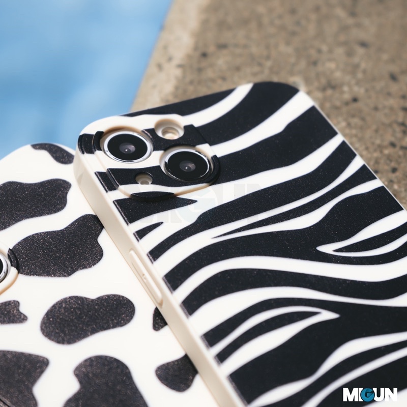 New! Moo Zebra Patern Case - Case IPhone 6 6+ 7 8 7+ 8+ X XR XSMAX 11 12 13 PRO PROMAX