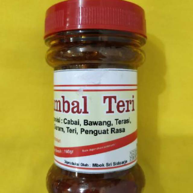 

Sambal sambel teri