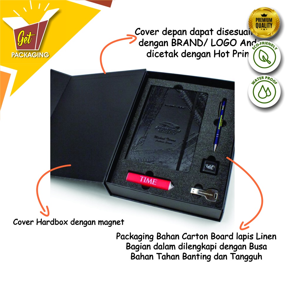 

Giftbox Corporate Magnet Premium Hardbox Custom