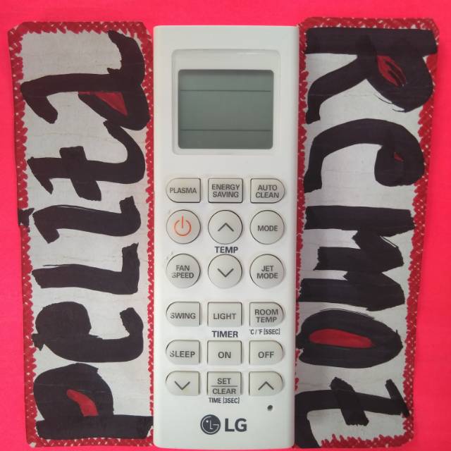 Remot AC LG plasma terbaru original terlengkap
