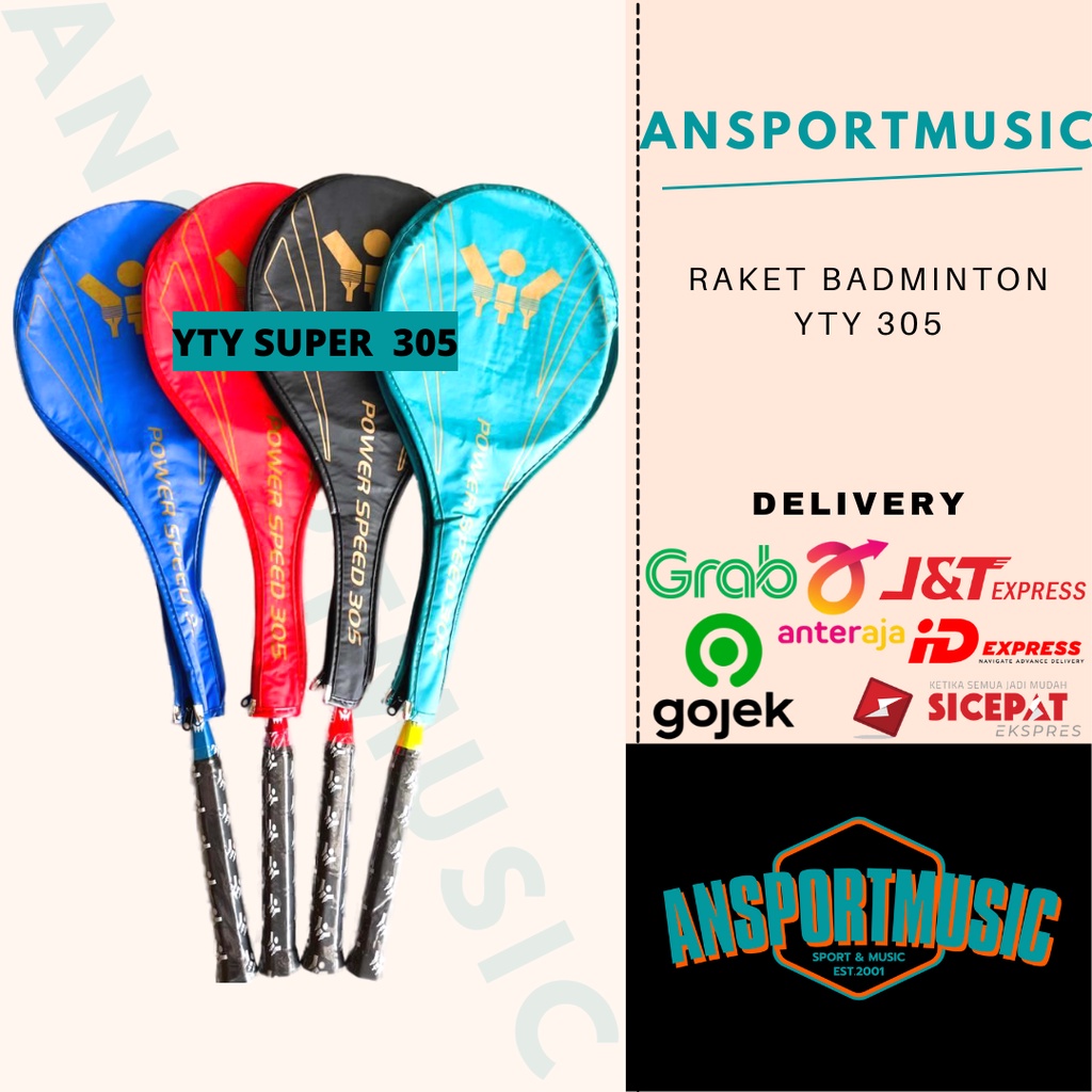 Raket Badminton Anak YTY Super 301 Original 100%