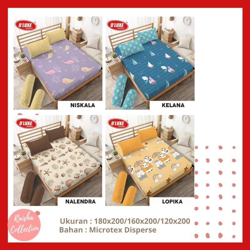 RC Kintakun Sprei Kintakun Ukuran 180x200/160x200 cm Nalendra Asrinala Nurmala Gantari Bimala Kelana
