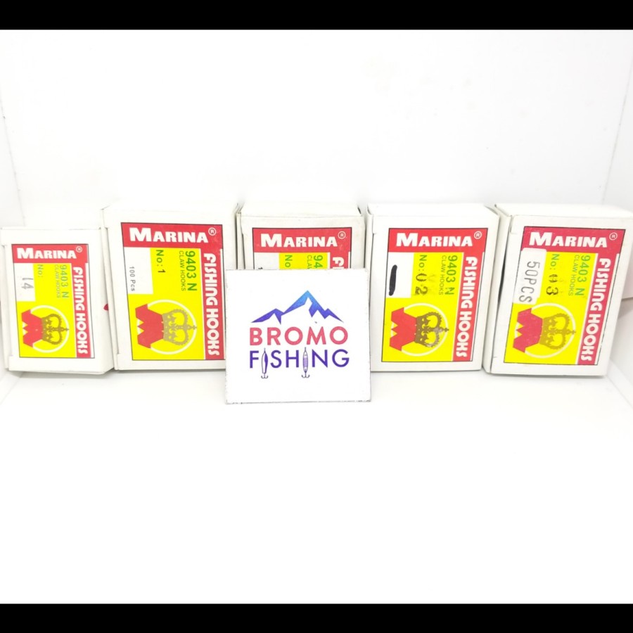 Kail MARINA 9403 N Claw Hooks / ring box kotak kotakan