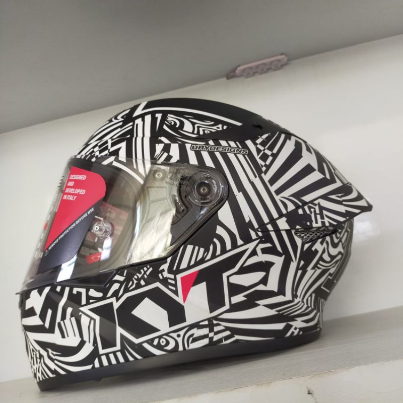 Helm Full Face KYT TT Course Espargaro Winter Test 2020