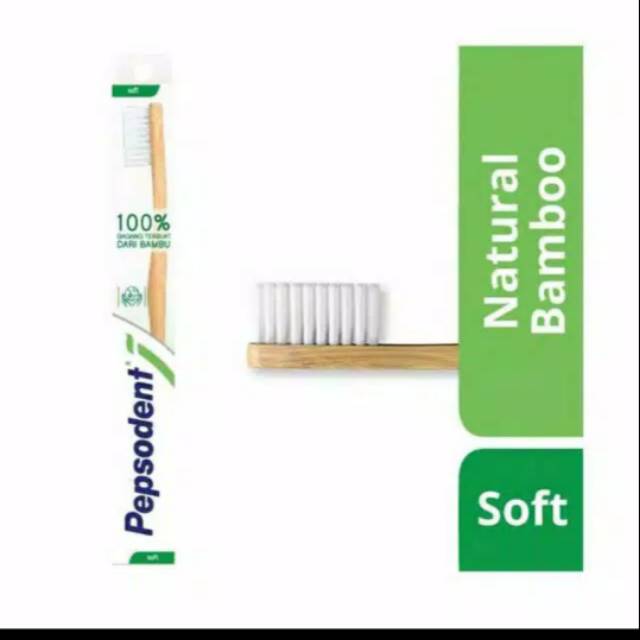 Sikat Gigi Pepsodent Natural Bamboo