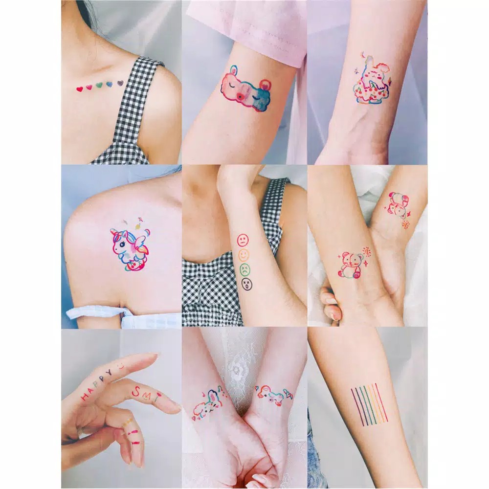 Stiker Tattoo kode P16-P30 | Tato Temporer | Waterproof