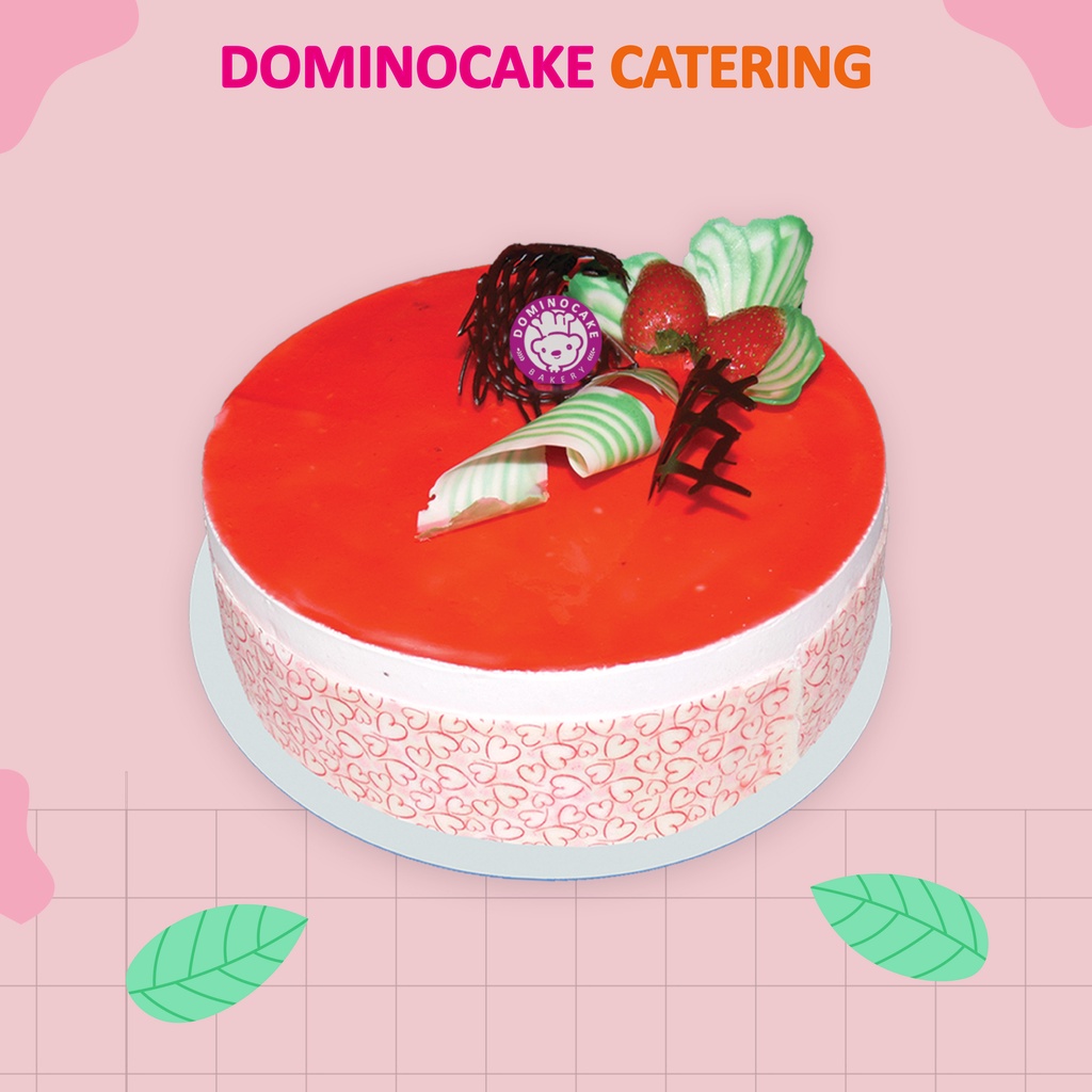

Strawberry Blush - Kue ulang tahun anak - Kue ulang tahun