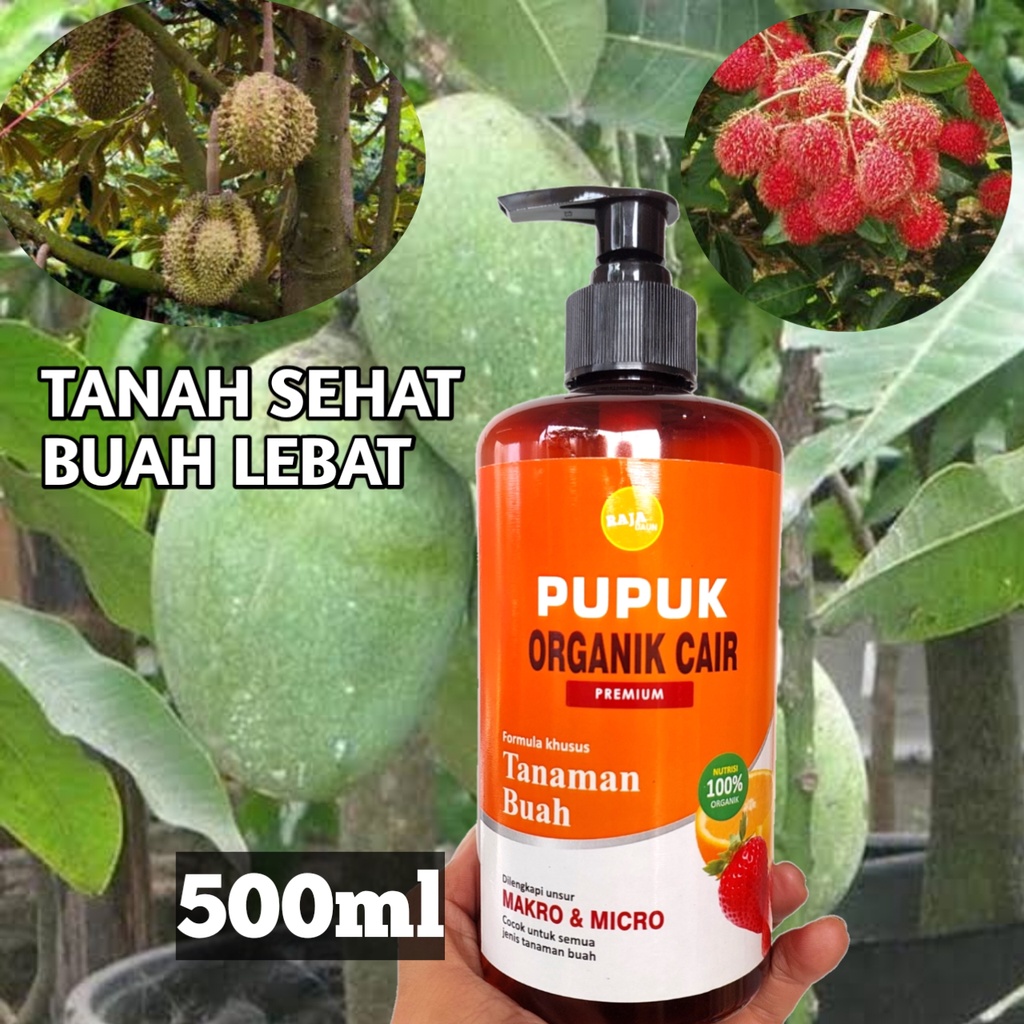 Pupuk Organik Cair Untuk Daun Tanah Dan Pembuahan 500ml