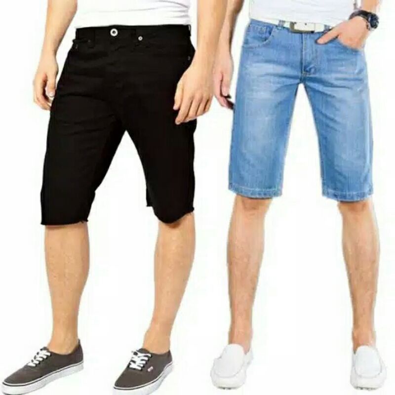 celana jeans pendek pria merek levis