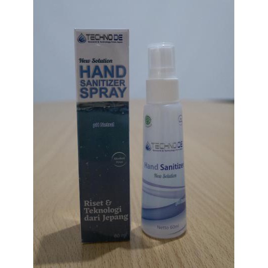 New Techno De Hand Sanitizer 60 Ml Shopee Indonesia