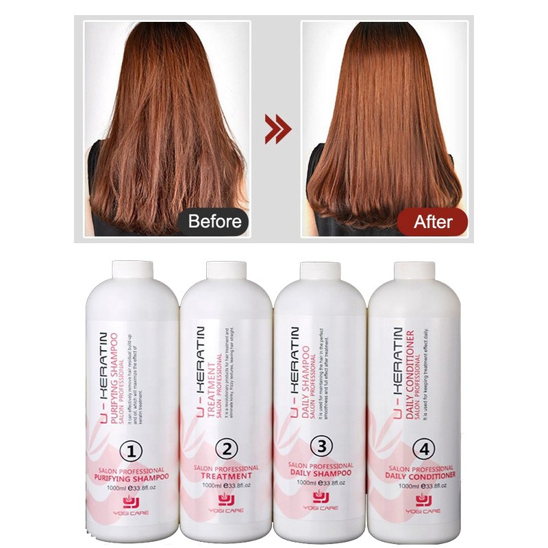 U Keratin Brazilian Keratin Treatment Perawatan Rambut Rusak 50ml Repack Shopee Indonesia