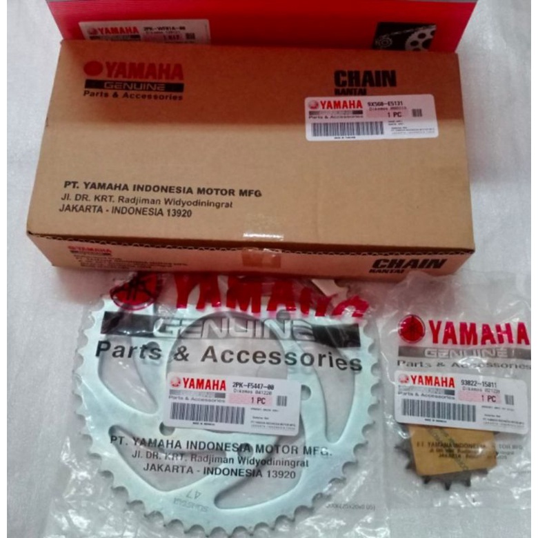 Girset Yamaha R15 Asli 2PK-WF01A-00