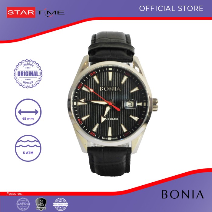 Jam Tangan Bonia Jam Tangan Pria B10252-1362 Original