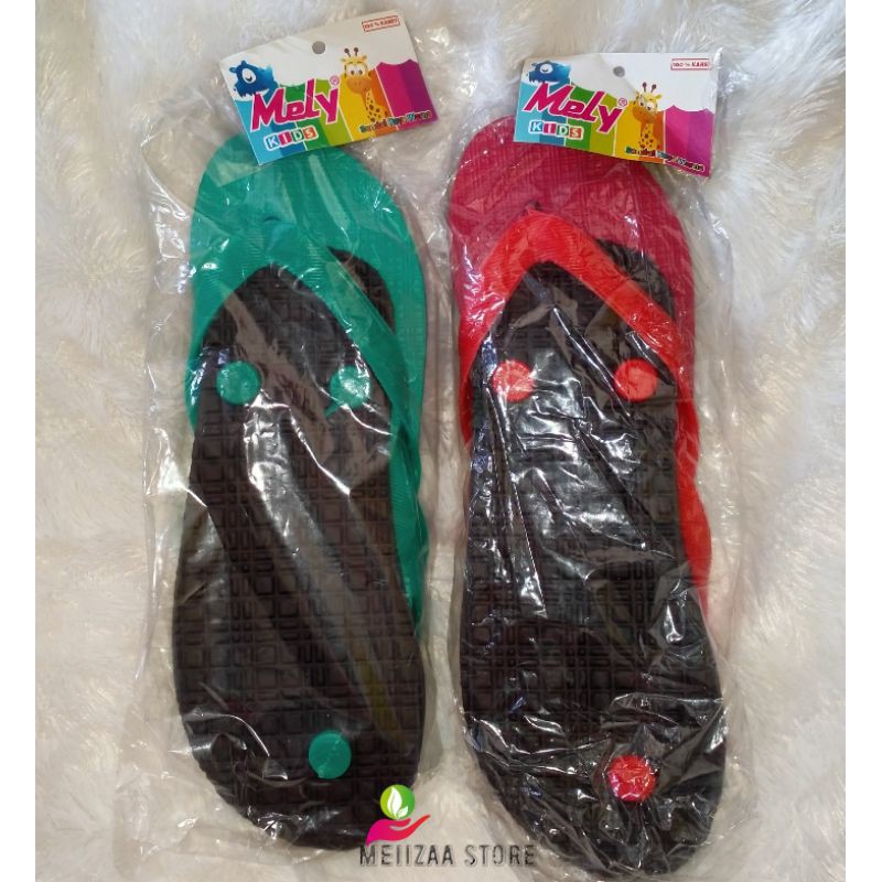 PROMO NEW SANDAL MELY Mely Kids Sendal Jepit Anak 3-8 Thn